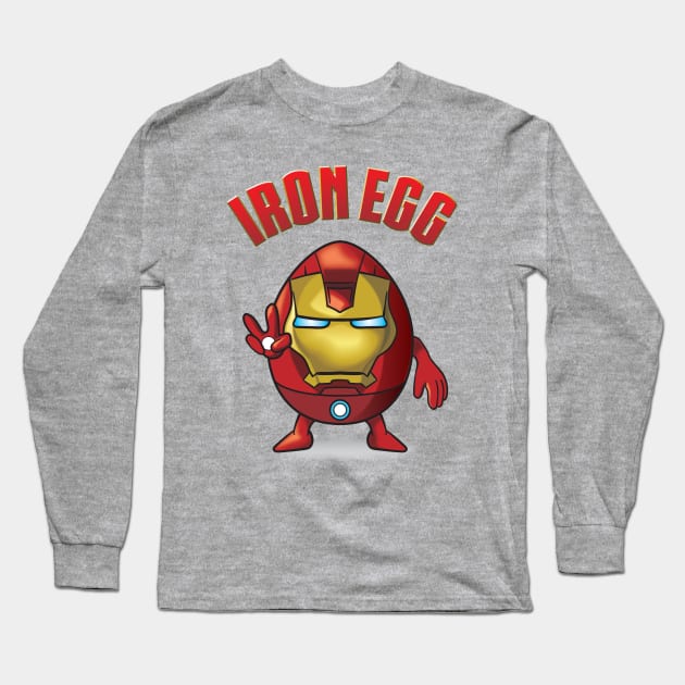 Iron Egg Long Sleeve T-Shirt by AV